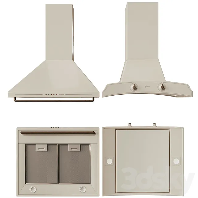 Series Hoods Gorenje Classico 3DModel