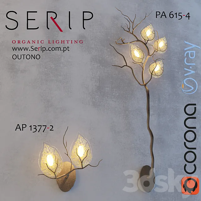 SERIP Art. PA 615-4 _ Art. AP 1377-2 3DModel SERIP Art. PA 615-4 _ Art. AP 1377-2 3DModel