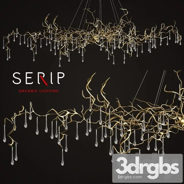 Serip Lighting Bijout Oval Chandelier 3D Model Download Serip Lighting Bijout Oval Chandelier 3D Model Download