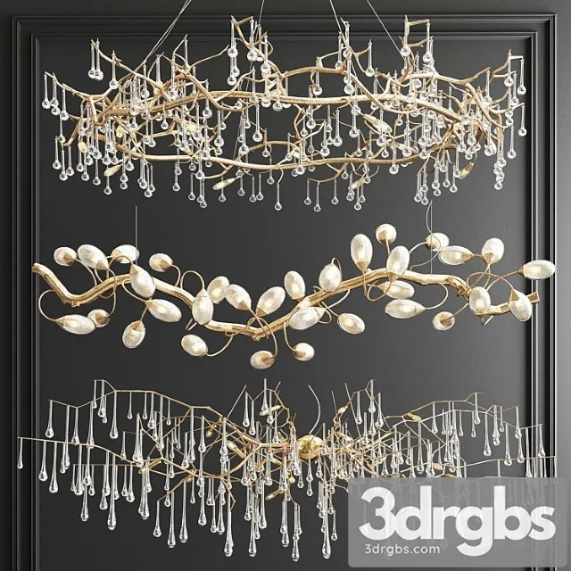 Serip lotus bijout chandelier – 3 types Serip lotus bijout chandelier – 3 types