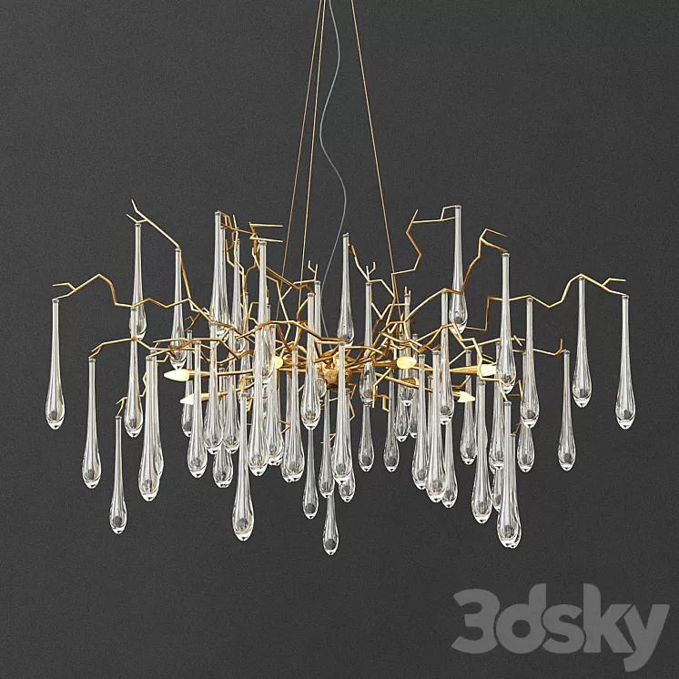 Serip Organic Lighting 3D Model Serip Organic Lighting 3D Model