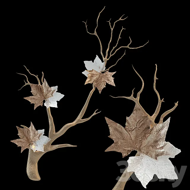 Serip Sconce Twig Folio 3D Model Serip Sconce Twig Folio 3D Model