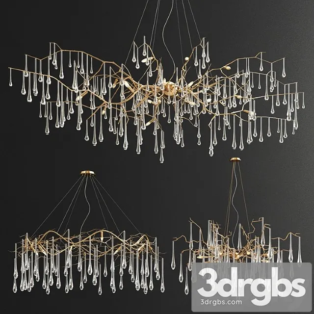 Serip Teardrop Collection 3 Type 3D Model Download Serip Teardrop Collection 3 Type 3D Model Download