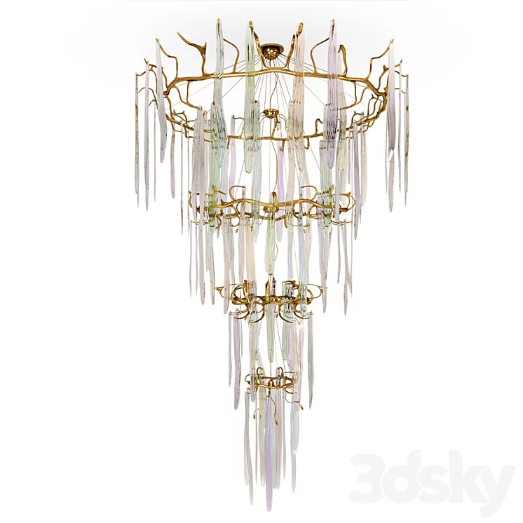 Serip Waterfall 3D Model Serip Waterfall 3D Model