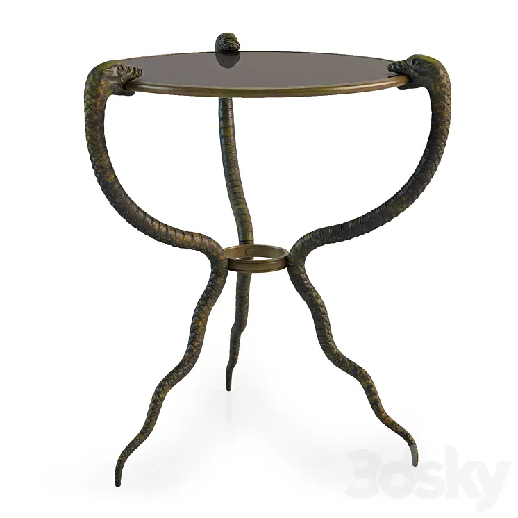 SERPENT OCCASIONAL TABLE 3D Model Free Download