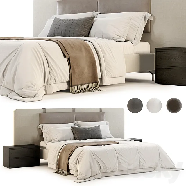 SERRABed thesofaandchair Company 3D Model SERRABed thesofaandchair Company 3D Model