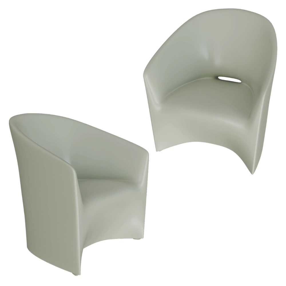 Serralunga – Armchair Pinebeach 3D Model