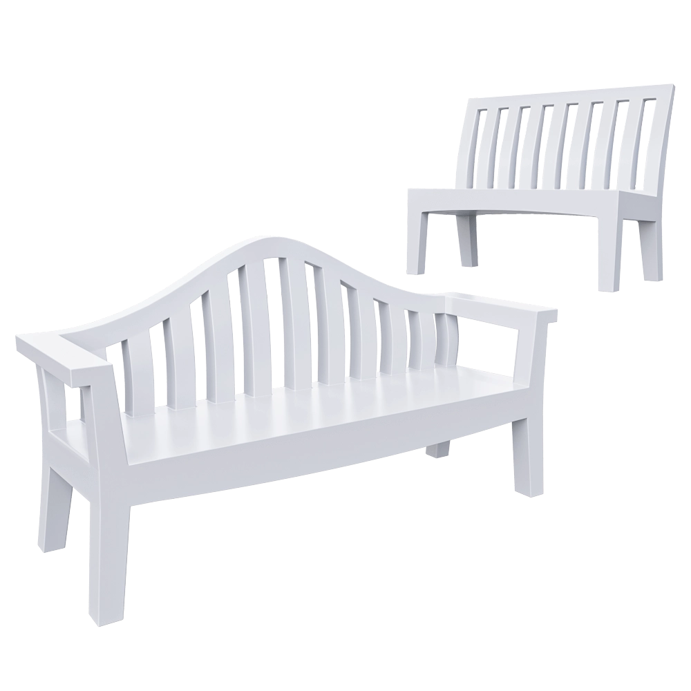 Serralunga – Bench Giuletta 3D Model