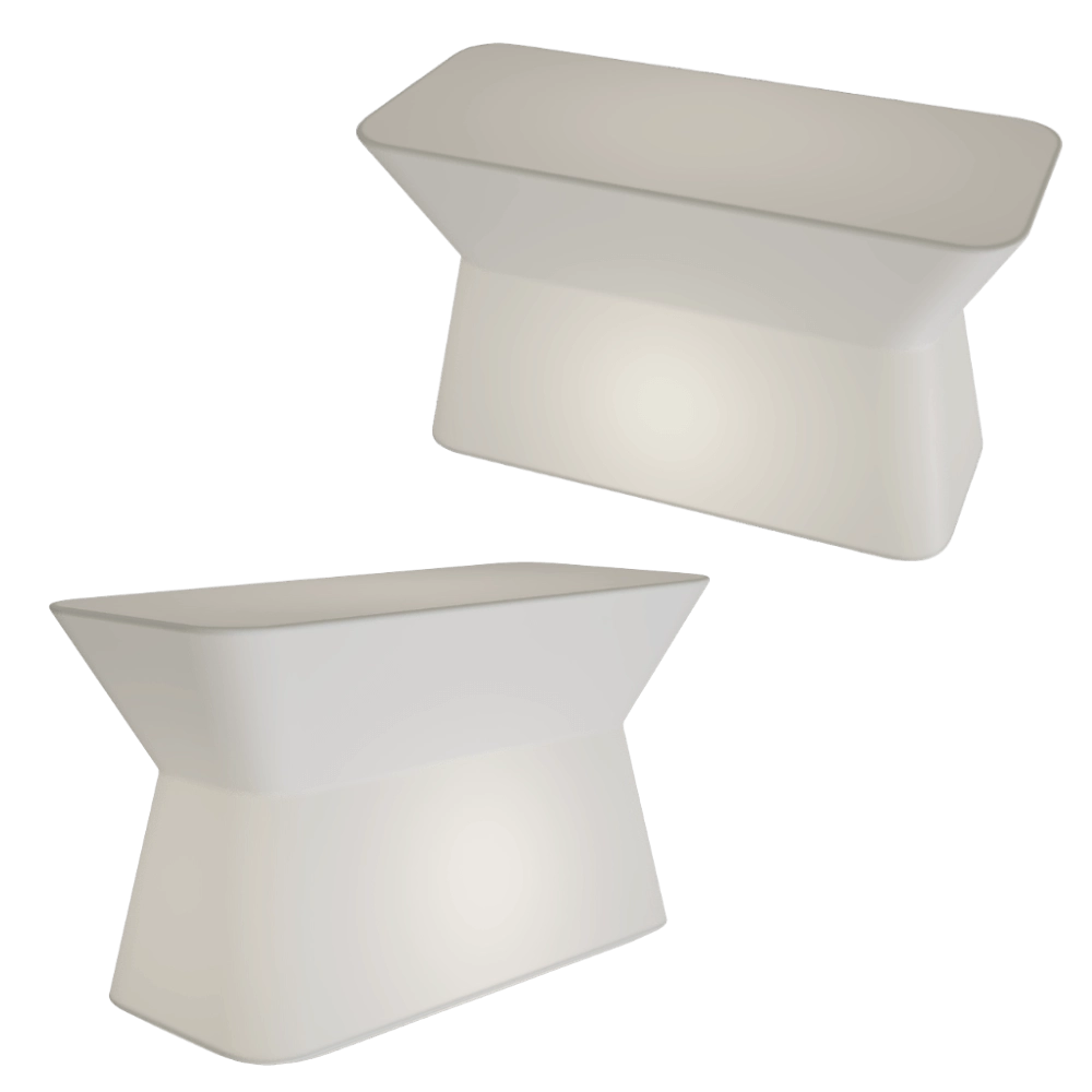 Serralunga – Coffee table Palenquera with light 3D Model