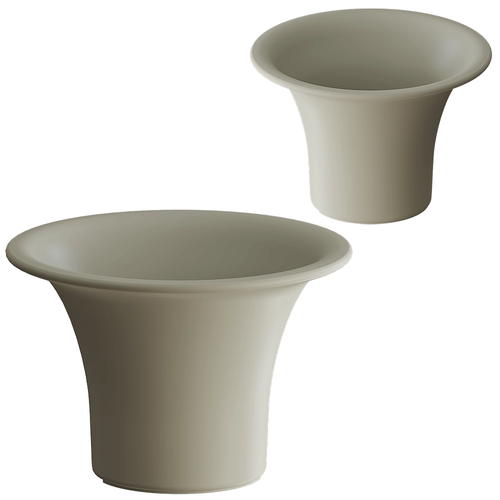 Serralunga – Planter Cone 3D Model