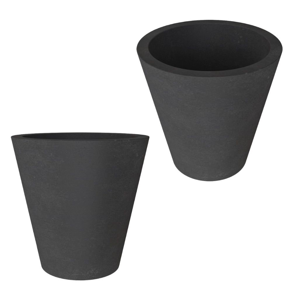 Serralunga – Planter New Pot Large Moleskin 3D Model Serralunga – Planter New Pot Large Moleskin 3D Model