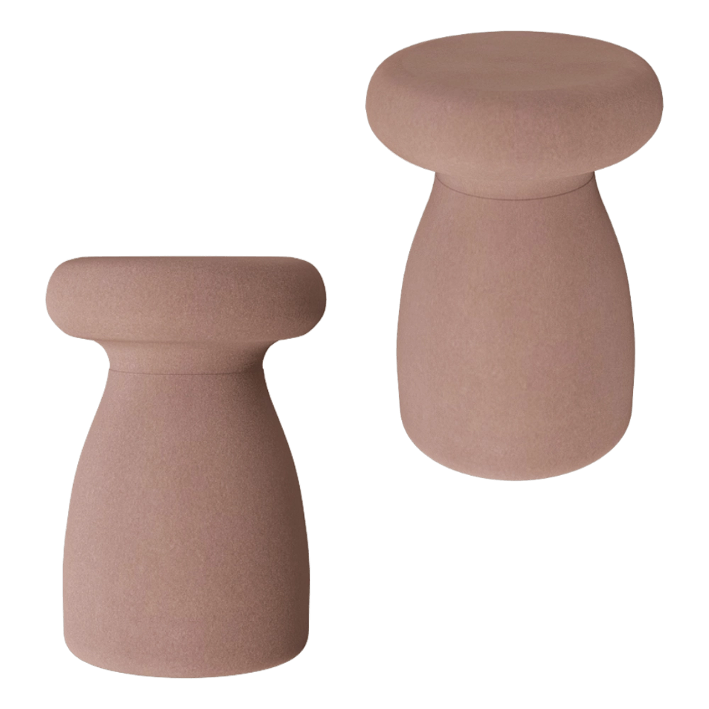 Serralunga – Stool Porcino 3D Model