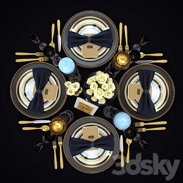 Service 37 items 3D Model