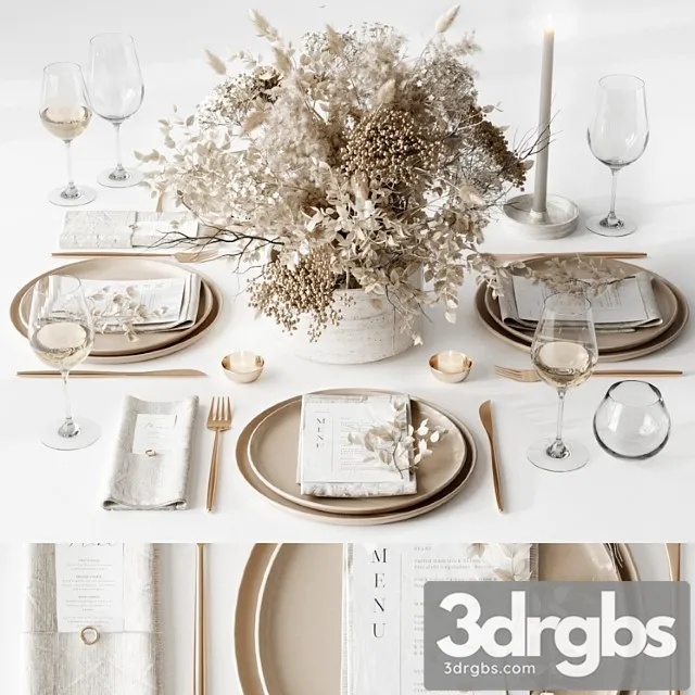 Serving 20 3D Model Download