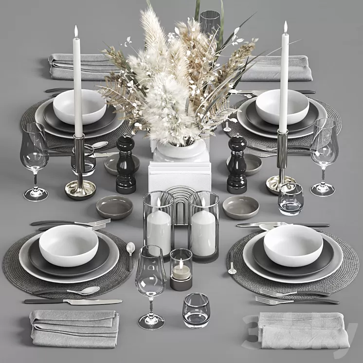 Serving 3 3D Model Free Download Serving 3 3D Model Free Download