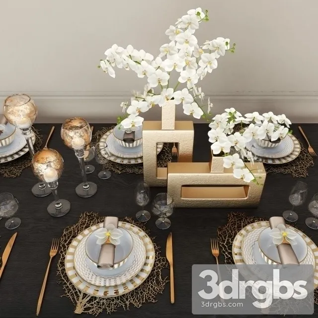 Serving Gold 3D Model Download Serving Gold 3D Model Download