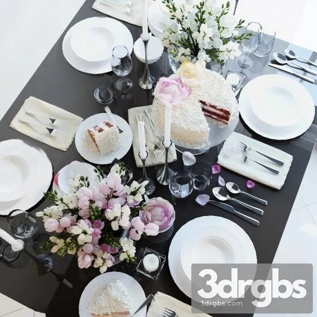 Serving The Table 02 3D Model Download Serving The Table 02 3D Model Download