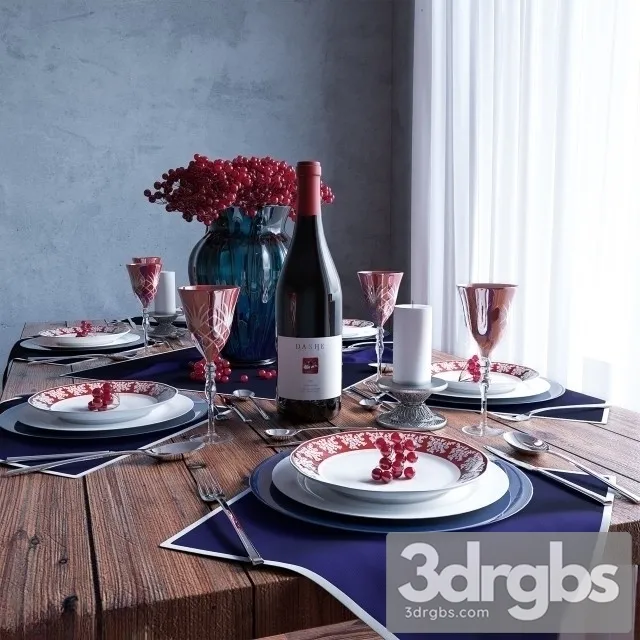 Serving The Table 3D Model Download Serving The Table 3D Model Download