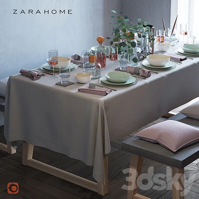 Serving the table_ZH_01 3DModel