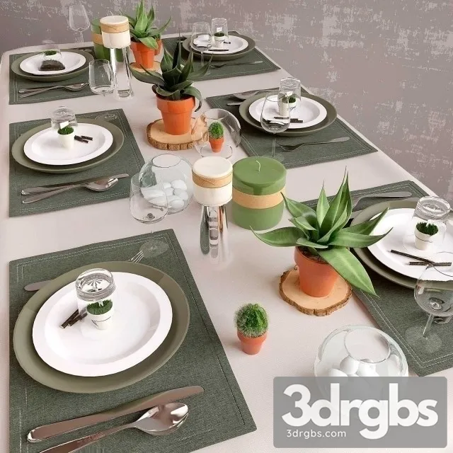 Servirovka 3D Model Download Servirovka 3D Model Download