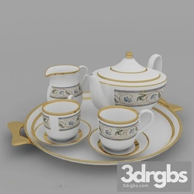 Serviz Table Ware 3D Model Download