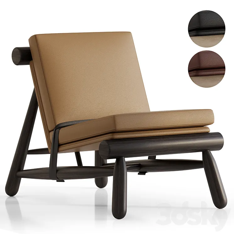 Seso Armchair – Collector Group 3D Model Free Download