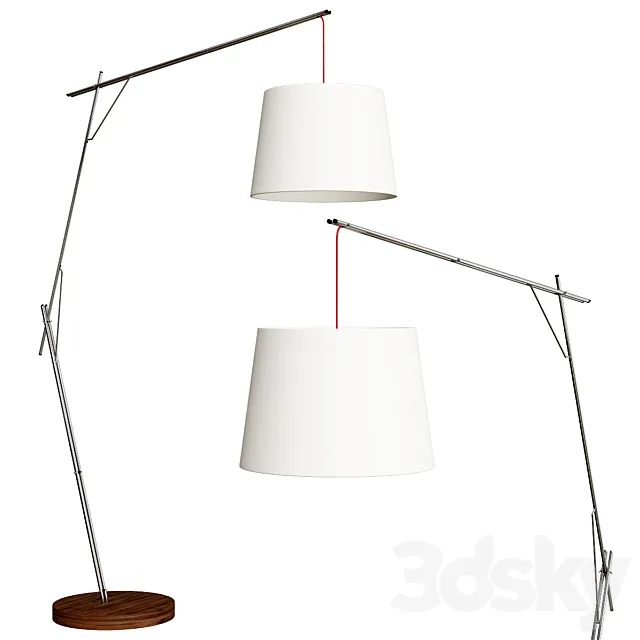 SESSO 808710 floor lamp 3DModel SESSO 808710 floor lamp 3DModel