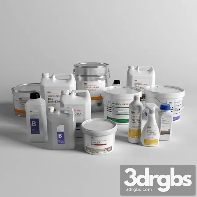 Set 1 capacities 3D Model Download