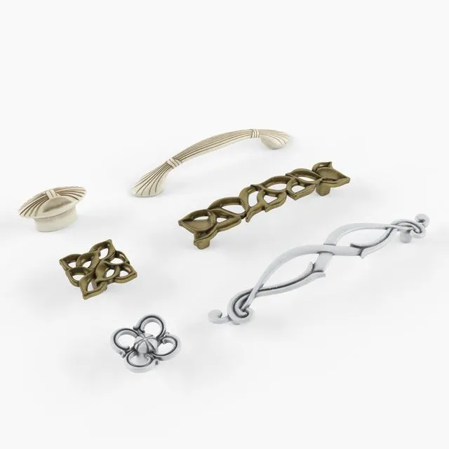 Set 2 pens Giusti 3D Model