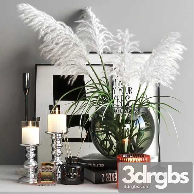 Set 356 Cortaderia 3D Model Download Set 356 Cortaderia 3D Model Download