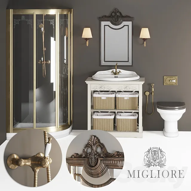 set bathroom 4 3DModel