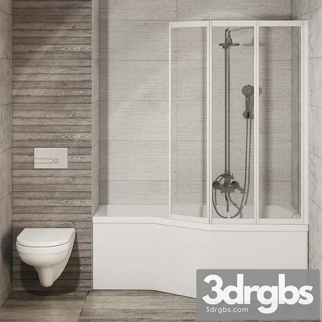 Set Bathroom 5 3D Model Download Set Bathroom 5 3D Model Download