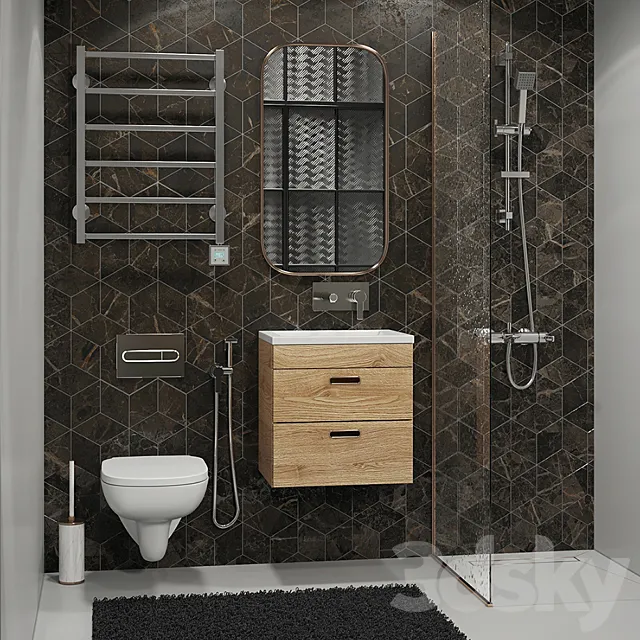 set bathroom 7 3DModel