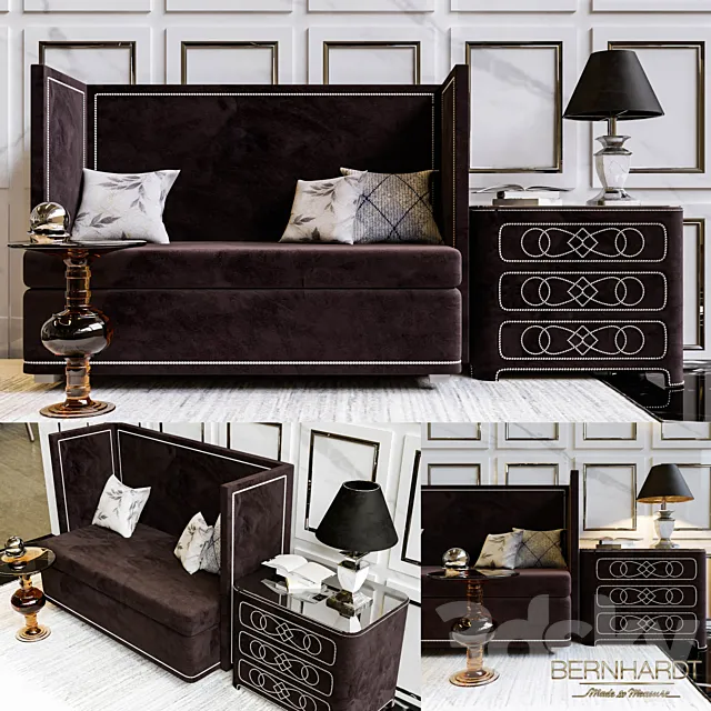 set “BERNHARD” furniture 3DModel