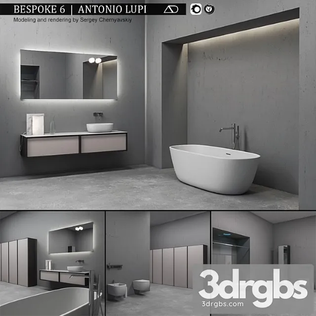 Set Bespoke 6 3D Model Download