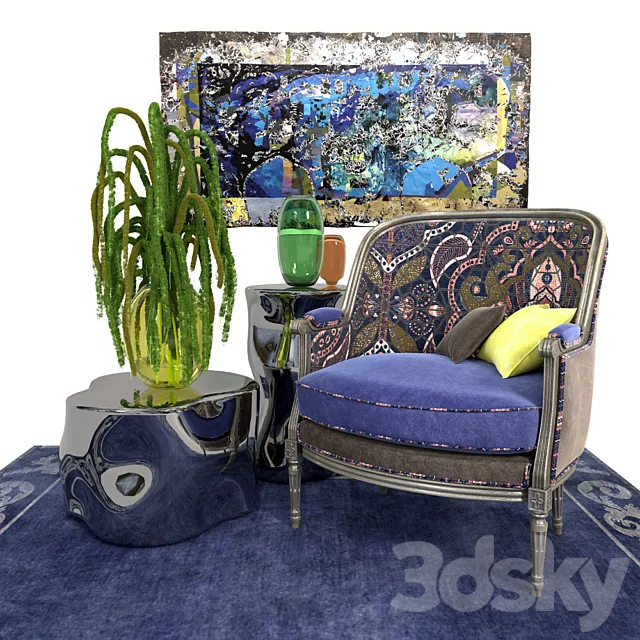 Set by Roche Bobois 3D Model