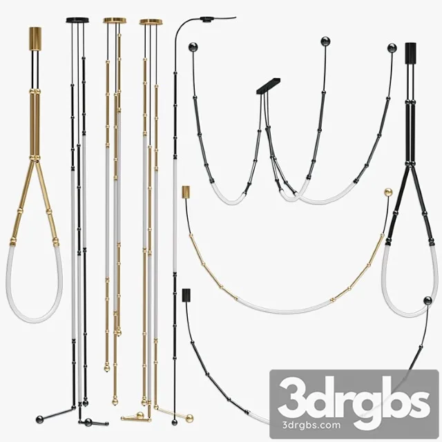 Set chandelier leda pocket Set chandelier leda pocket