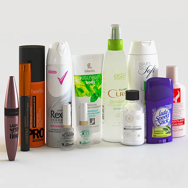 Set dresser 3D Model Set dresser 3D Model