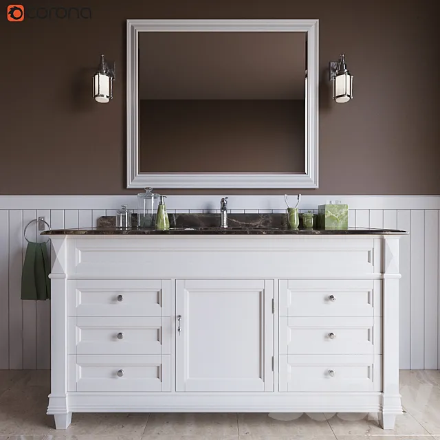 Set dressing 1500 mm 3DModel Set dressing 1500 mm 3DModel