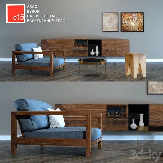 Set E15 3D Model Set E15 3D Model