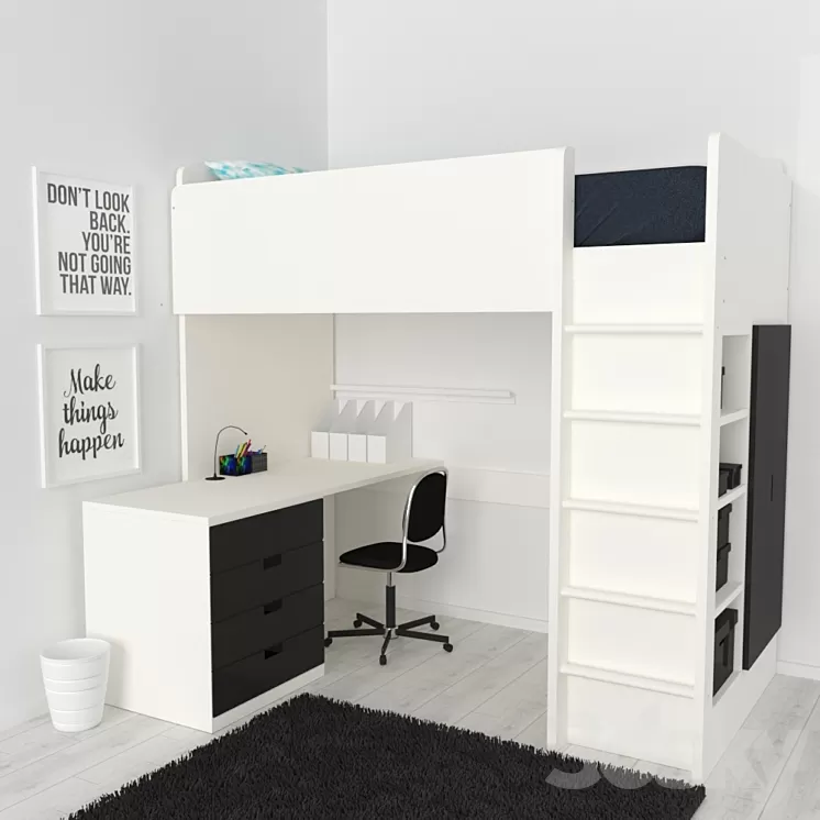 Set for children's room 3D Model