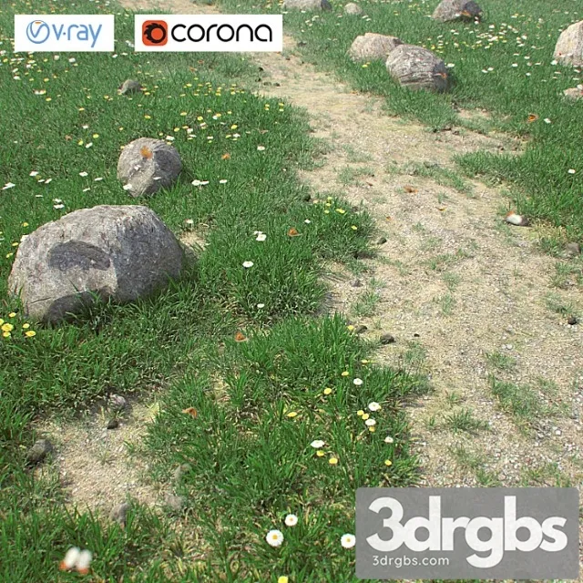 Set for Landscaping 3D Model Download