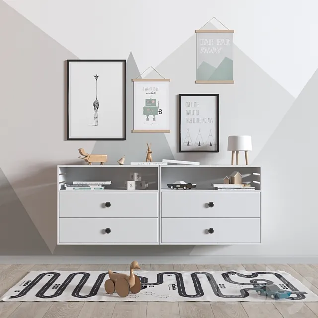 Set for playroom 3DModel Set for playroom 3DModel