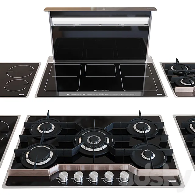 Set Frames by Franke kitchen appliances 3DModel