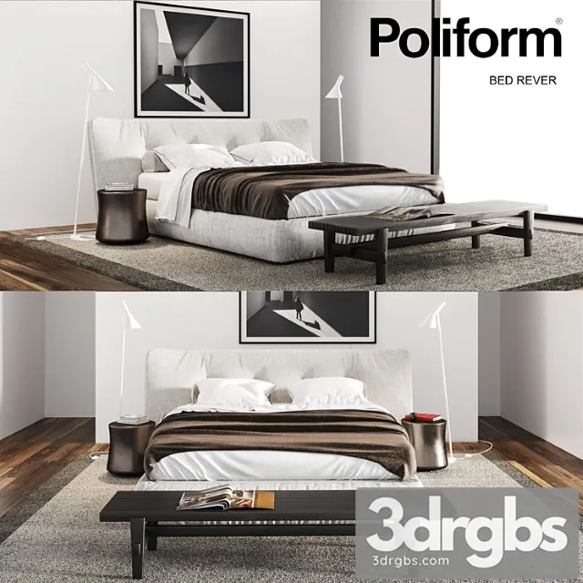 Set from poliform rever 2 3D Model Download Set from poliform rever 2 3D Model Download