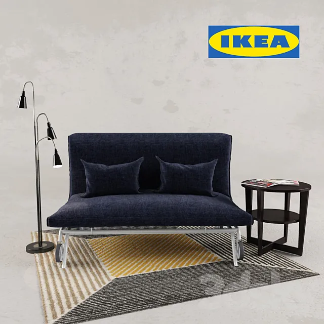 Set IKEA 3DModel Set IKEA 3DModel