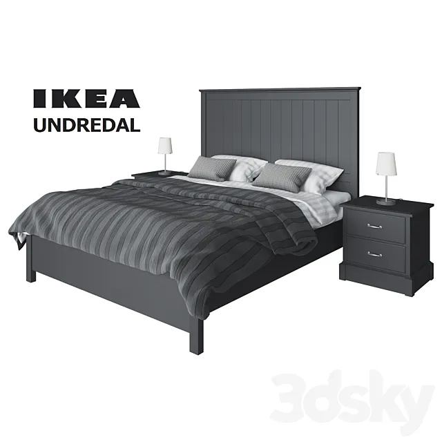 Set Ikea Undredal 3DModel