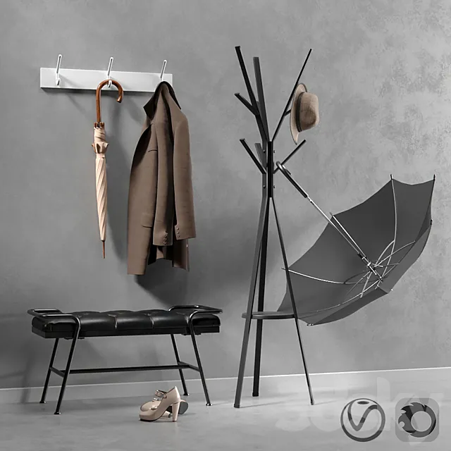 Set in the hallway 3DModel