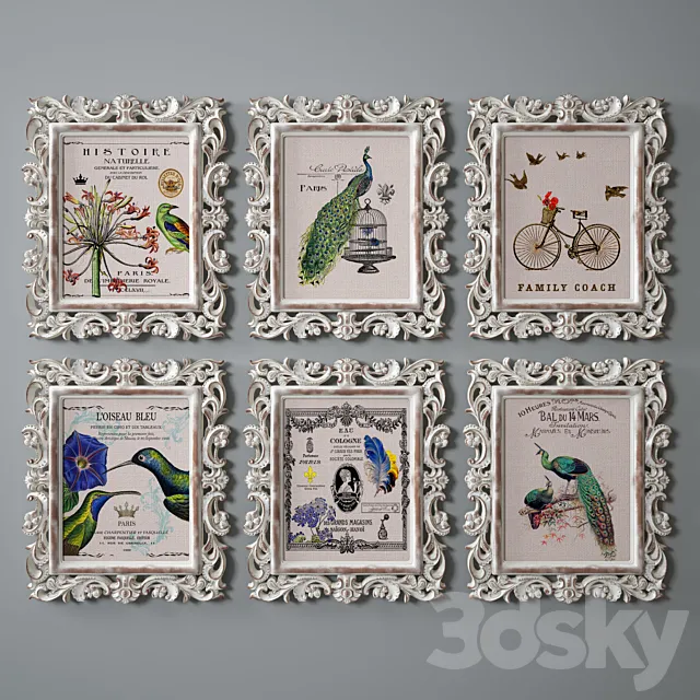 set in the “Solange”. 3D Model set in the “Solange”. 3D Model