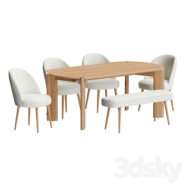 Set La Redoute Interieurs 3D Model Set La Redoute Interieurs 3D Model